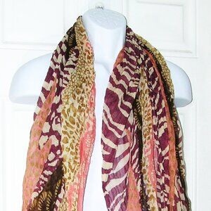 Natasha Couture 68" X 44" Full Color Scarf/Wrap-Gorgeous